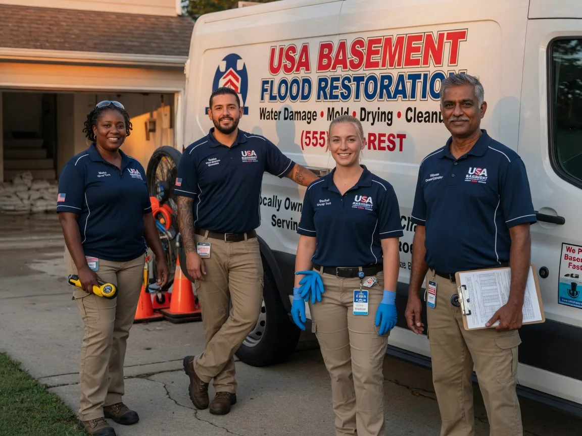 Basement Flood Cleanup company in Sidney, IL